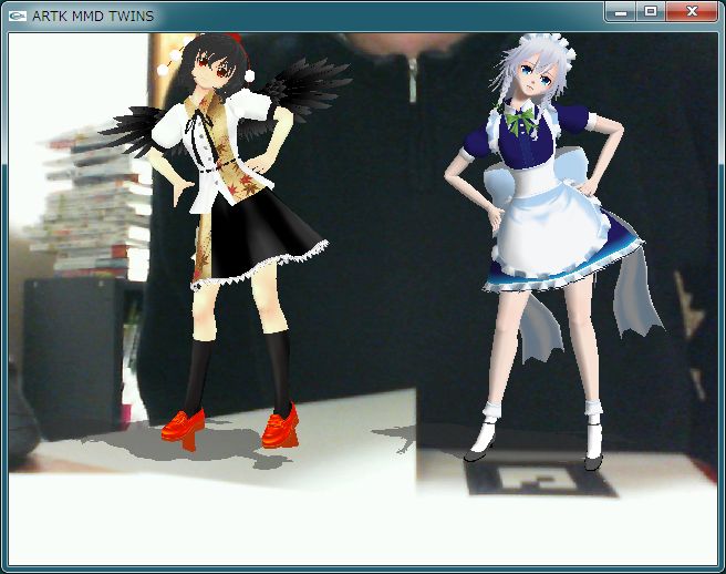ARTK_MMD_TWINS キャプチャ画像
