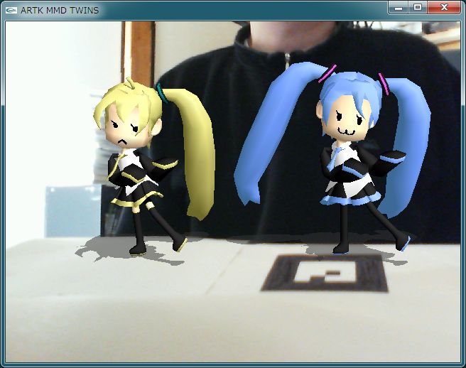 ARTK_MMD_TWINS キャプチャ画像